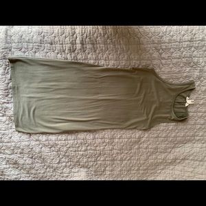 olive green dress fits small and medium